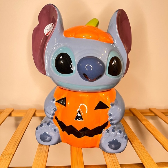 Stitch Halloween Cookie Jar